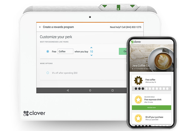 Engage with Customers Using Clover MIni