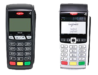merchant account with wired and wireless terminals
