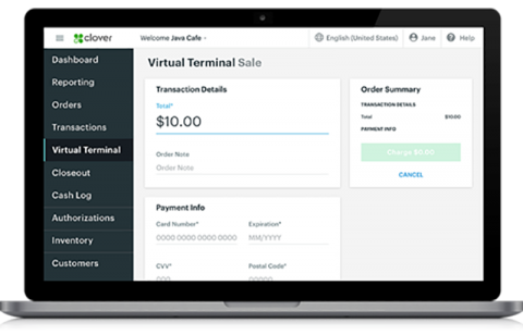 virtual payment terminals