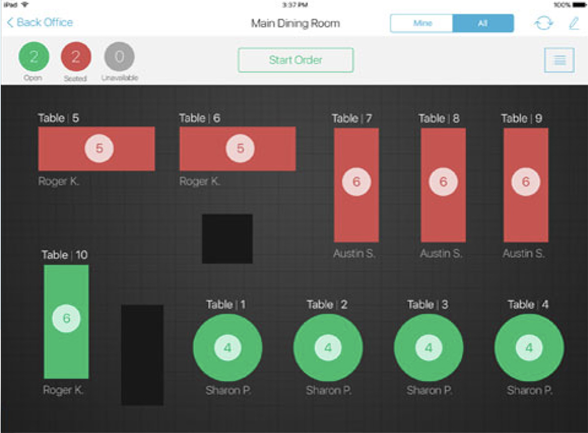 Managing Orders in talech Mobile